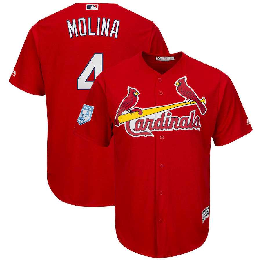 Cardinals 4 Yadier Molina Red 2019 Spring Training Cool Base Jersey Dzhi,We sell and wholesale Cardinals 4 Yadier Molina Red 2019 Spring Training Cool Base Jersey Dzhi on line form chian!